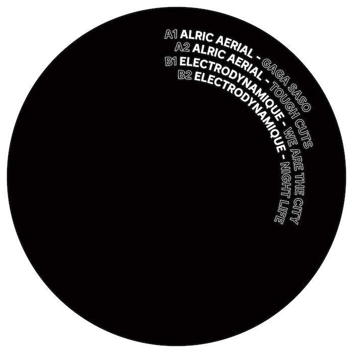 ( CLUT 007 ) ALRIC AERIAL & ELECTRODYNAMIQUE - Electro Aerial EP ( 12" ) Clut Communication